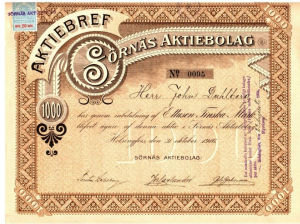 Sörnäs Aktiebolag 1917