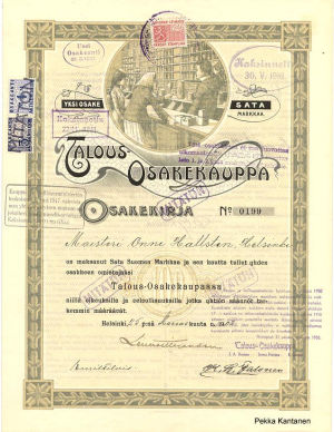 Talous-Osakekauppa 1902