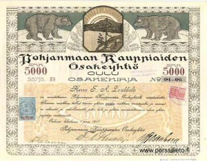 Pohjanmaan Kauppiaiden Osakeyhtiö 1917