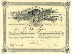 Merivakuutus Osakeyhtiö Triton 1912