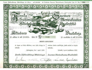 Suomen Merivakuutus Osakeyhtiö 1962