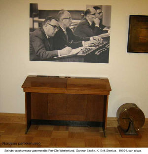 Helsingin pörssissä käytössä ollut meklaripulpetti